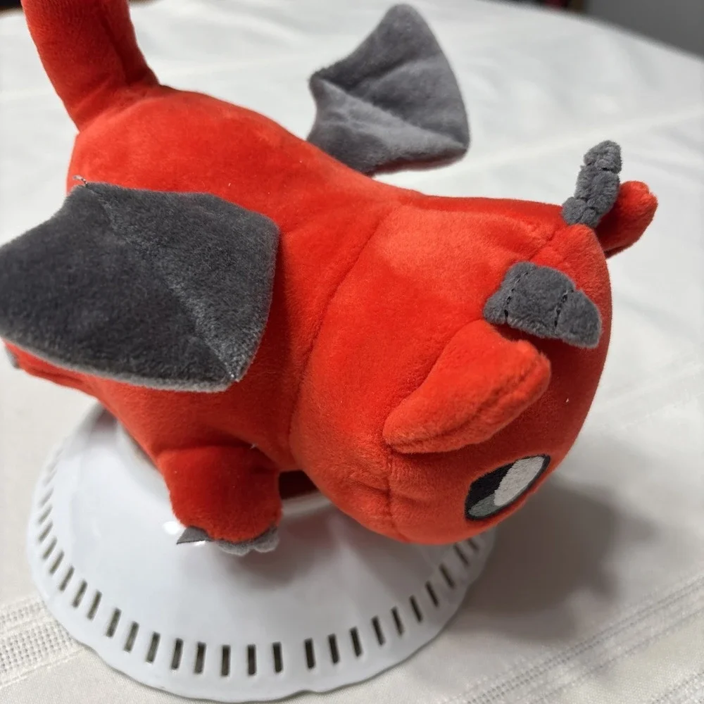 Aphmau MeeMeows Plush Devil Cat Red 6
